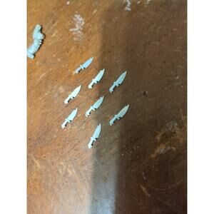 Warhammer 40K Plastic Space Marine Knife Bits Lot x8 Knives